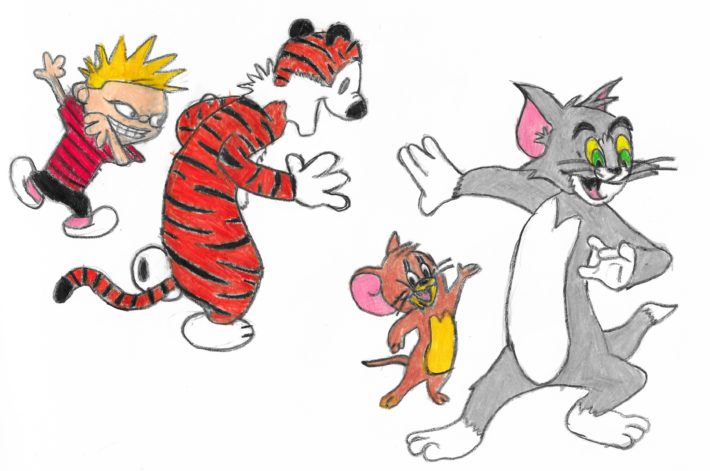 Cartoon poem illustrated by Allan