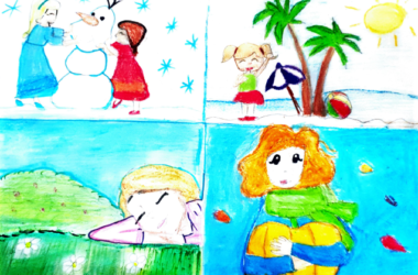 seasons painting by Diya