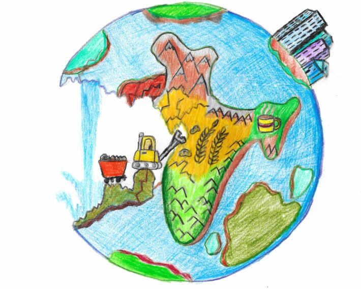 Damage to environment, illustrated by Allan