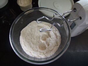 Flour in bowl