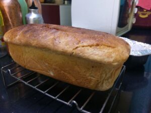 home made wheat bread
