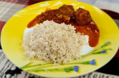 Rice and Fish curry
