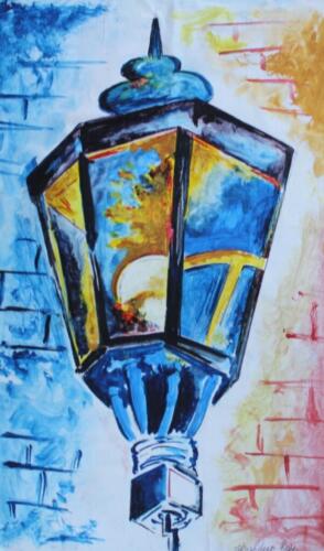 Beauty of the light lies in the darkness of the night