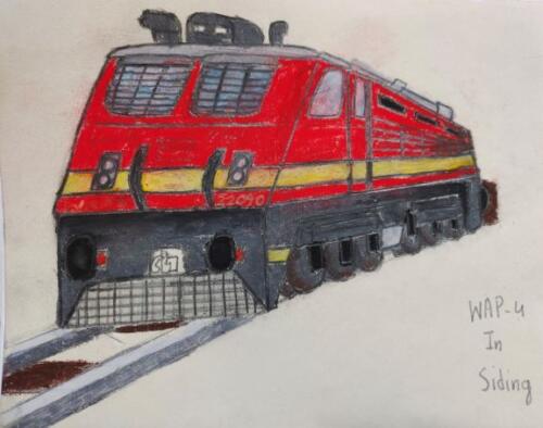 Indian Railway - WAP 4 the work horse