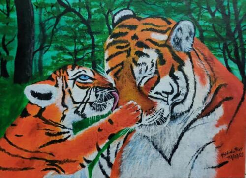 Love of a child for his mother